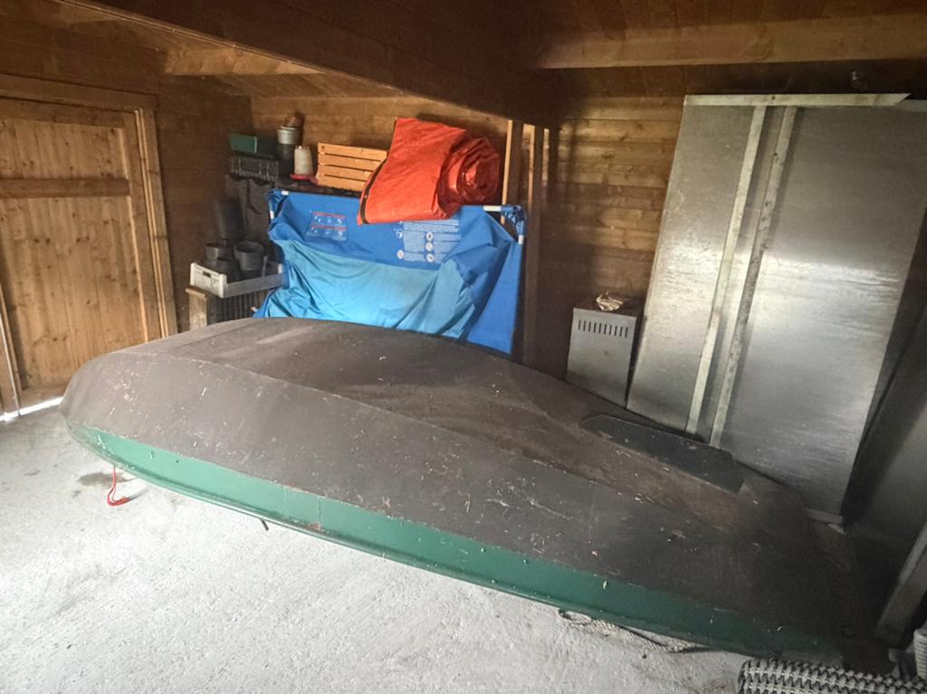 Oude roeiboot / visboot te koop, Watersport en Boten, Ophalen, Gebruikt, Overige typen, Motorboot