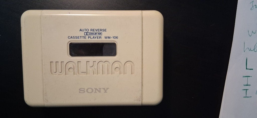 Sony Walkman (WM-106)  De witte uitvoering, Audio, Tv en Foto, Ophalen of Verzenden, Walkman