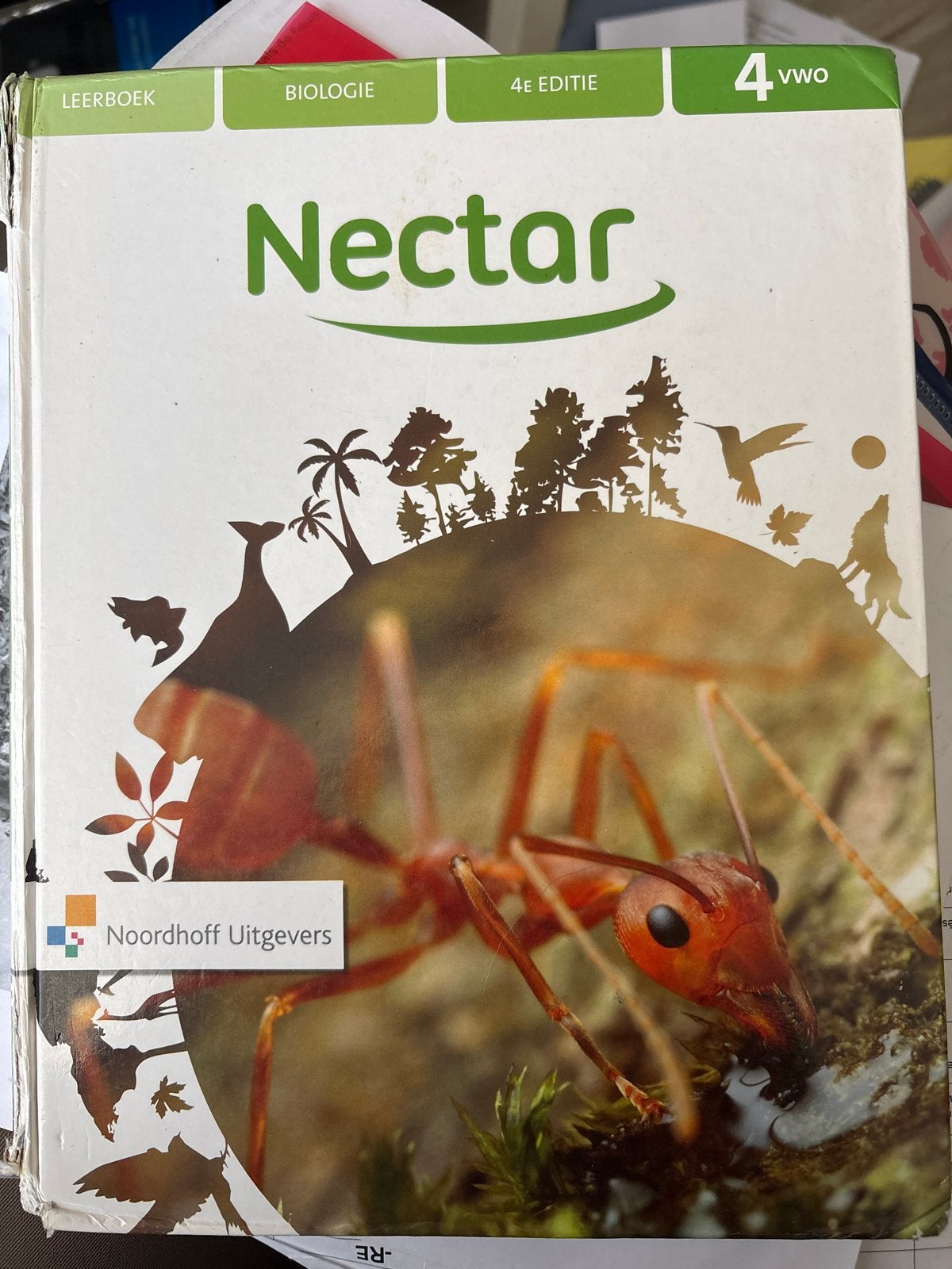 Nectar Biologie Leerboek 4 VWO 4e editie, Ophalen of Verzenden, Gelezen, VWO, Biologie