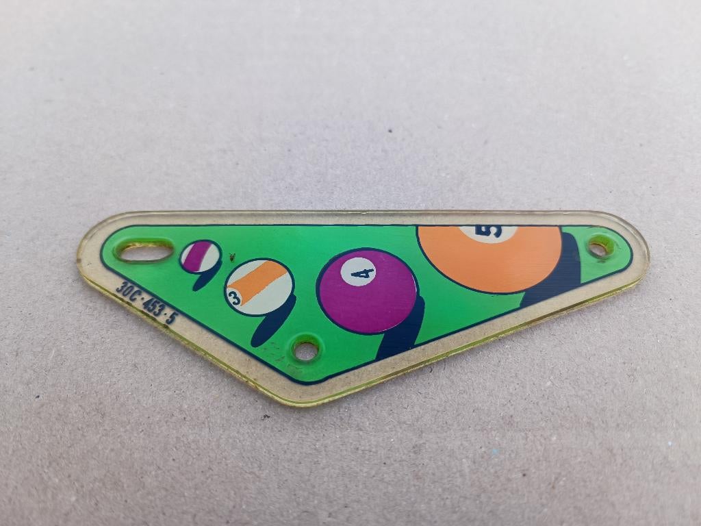 Speelveld Plastic Williams Star Pool (1974) Flipperkast, Verzamelen, Automaten | Flipperkasten, Gebruikt, Elektronisch, Flipperkast