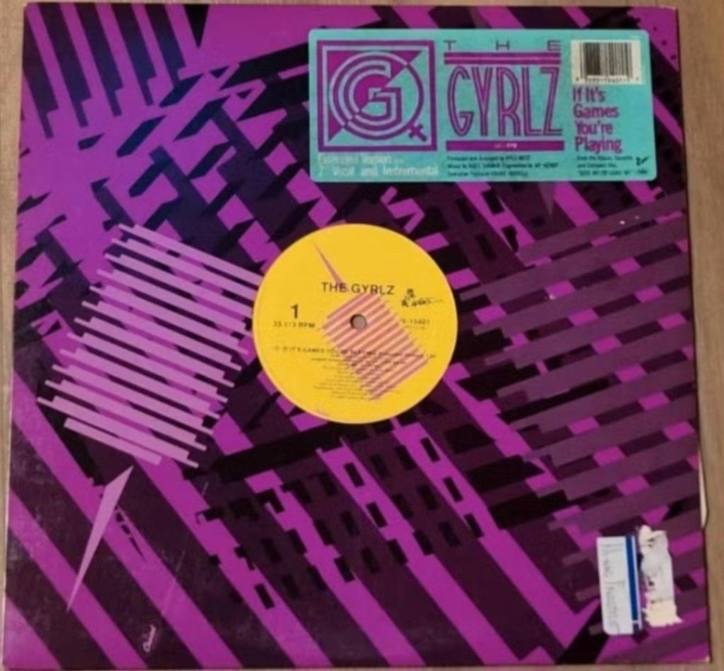 The Gyrlz - If It's Games You're Playing, Ophalen of Verzenden, Zo goed als nieuw, 12 inch, Overige typen