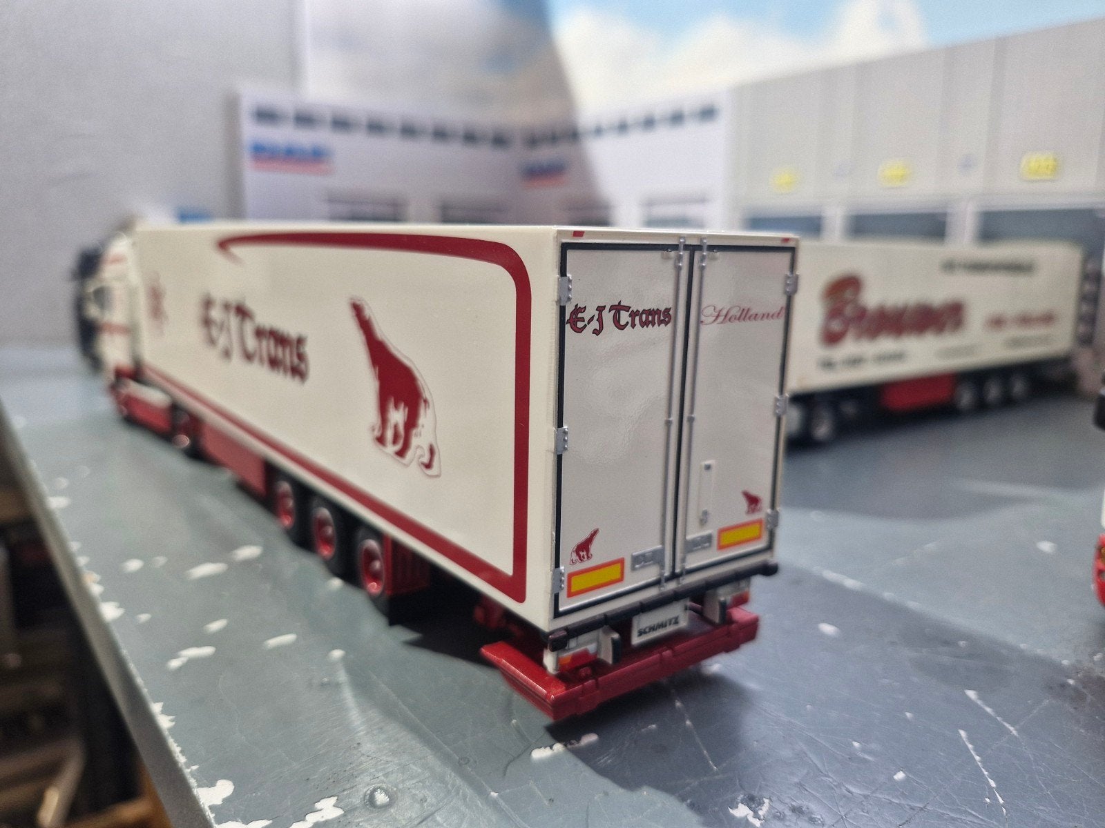 Daf XF met koeltrailer tekno E.J TRANS, Ophalen of Verzenden, Zo goed als nieuw, Bus of Vrachtwagen, Tekno