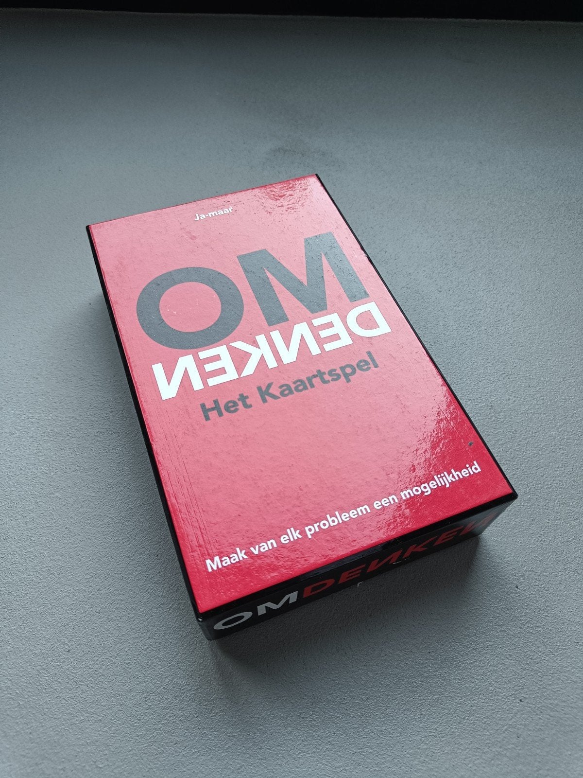 OMDENKEN Het Kaartspel, Vijf spelers of meer, Ophalen of Verzenden, Zo goed als nieuw