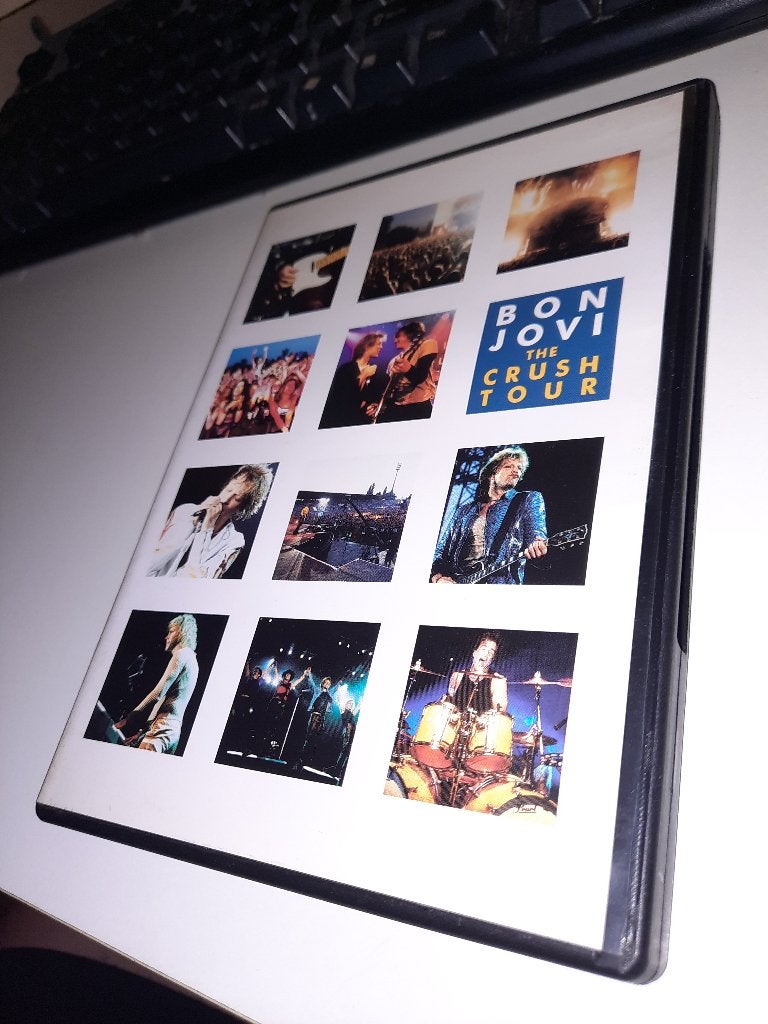 DVD Bon Jovi – The Crush Tour, Alle leeftijden, Ophalen, Zo goed als nieuw