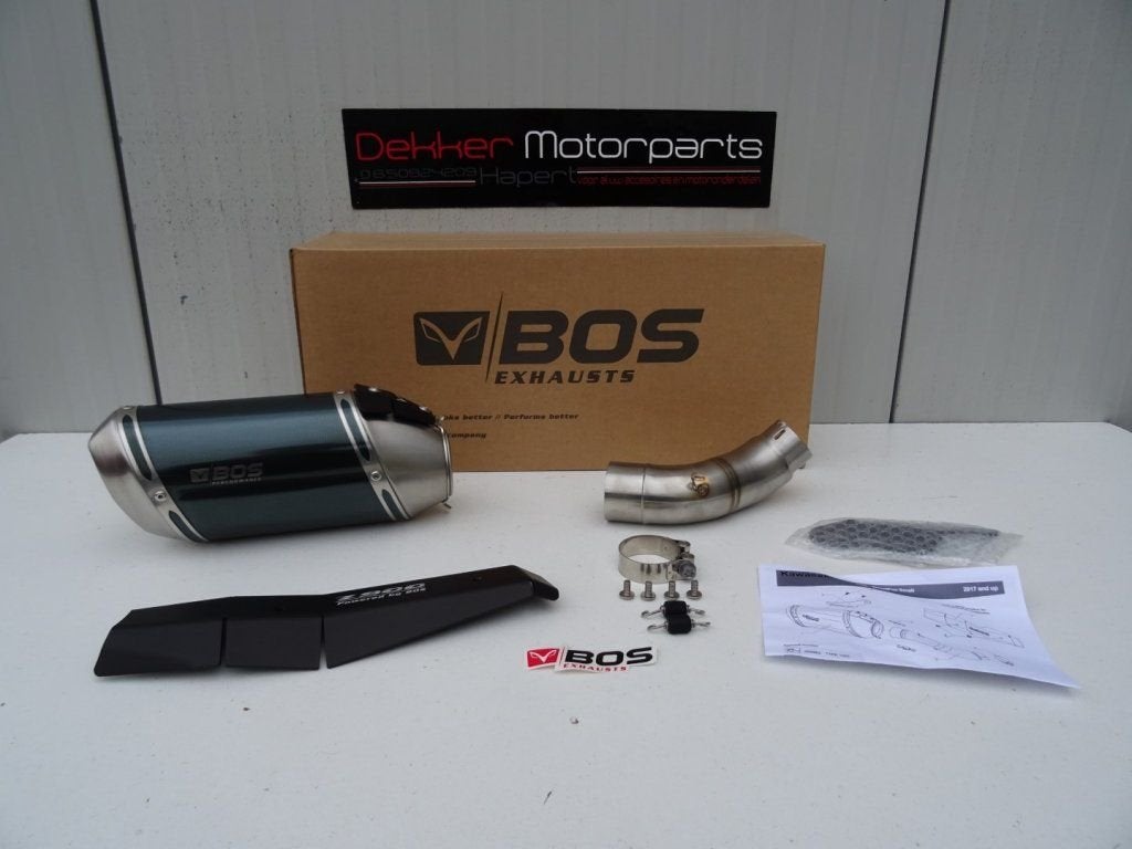 Bos StreetFox Carbon Steel Demper Kawasaki Z900 2017-2018 >, -, -, Nieuw, Ophalen of Verzenden