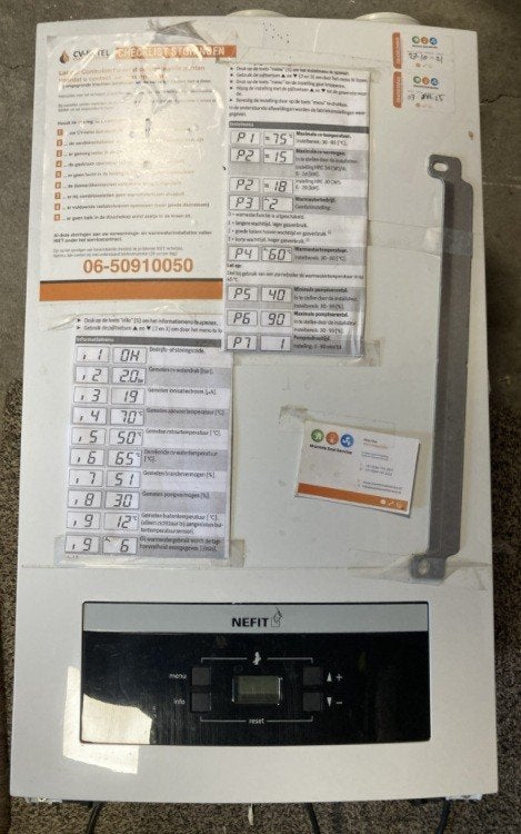 Nefit CV ketel Proline CW5, Doe-het-zelf en Verbouw, Ophalen, 30 tot 80 cm, Gebruikt, Hoog rendement (Hr)