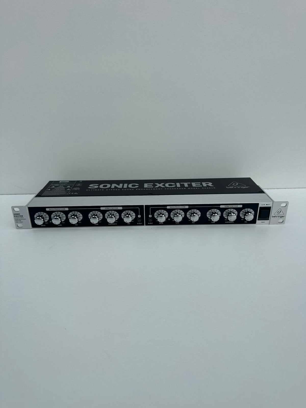 Behringer SX3040 Sonic Exciter stereo sound processor, Muziek en Instrumenten, Ophalen of Verzenden, Zo goed als nieuw, Delay of Echo