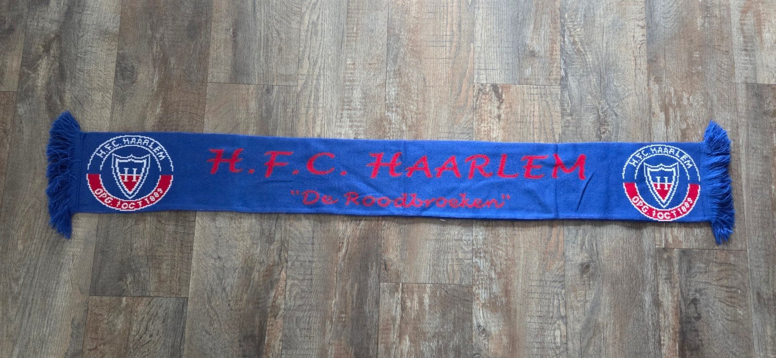 Sjaal HFC Haarlem, Ophalen of Verzenden, Zo goed als nieuw, Overige binnenlandse clubs, Vaantje of Sjaal