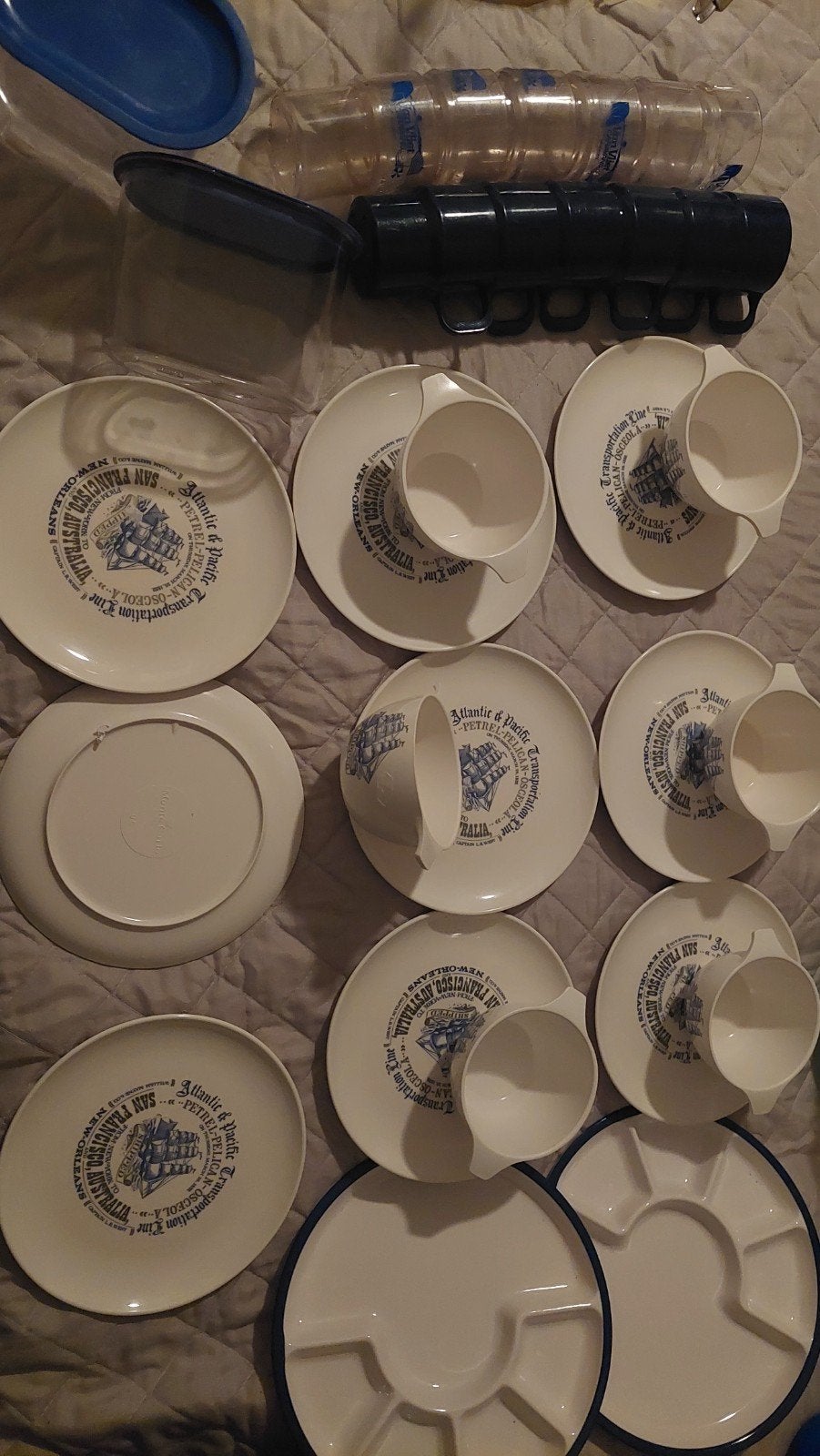 Camping servies  monte  carlo⁸, Ophalen of Verzenden