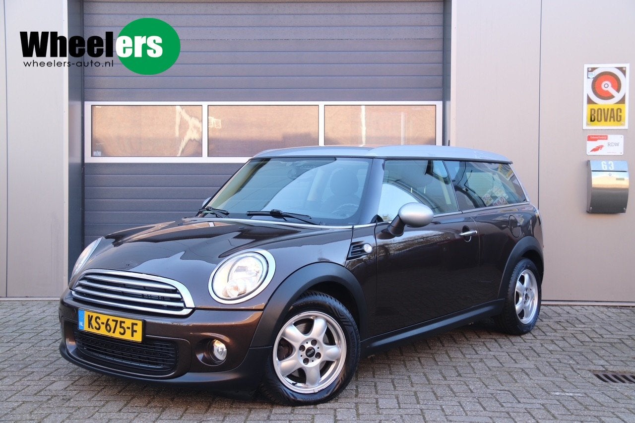 MINI Mini Clubman, Stoelverwarming, Parkeerhulp, Cruise 1.6, Voorwielaandrijving, Euro 5, Stof, 4 cilinders