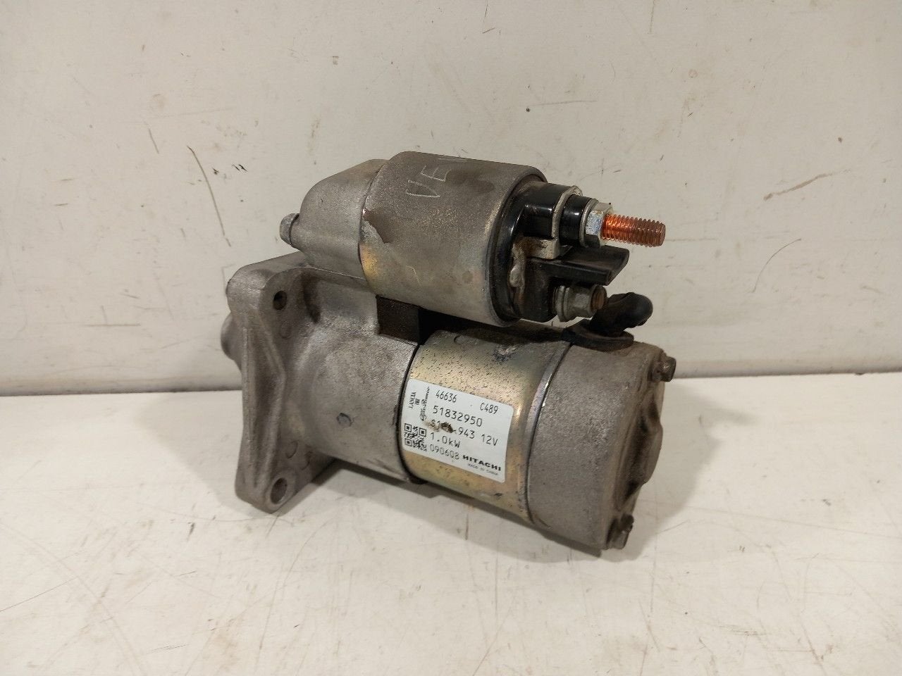 Startmotor Fiat 500, Onderdelen@venauto.nl, Van der Ven Autorecycling B.V., Gebruikt, Ettenseweg 76, 4706 PB Roosendaal, The Netherlands