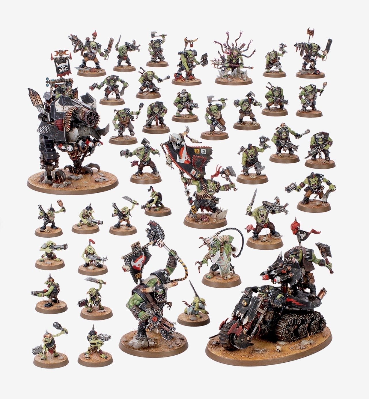 Warhammer 40K Orks Deel Armageddon Box Set, Gebruikt, Figuurtje(s), Ophalen of Verzenden, Warhammer 40000