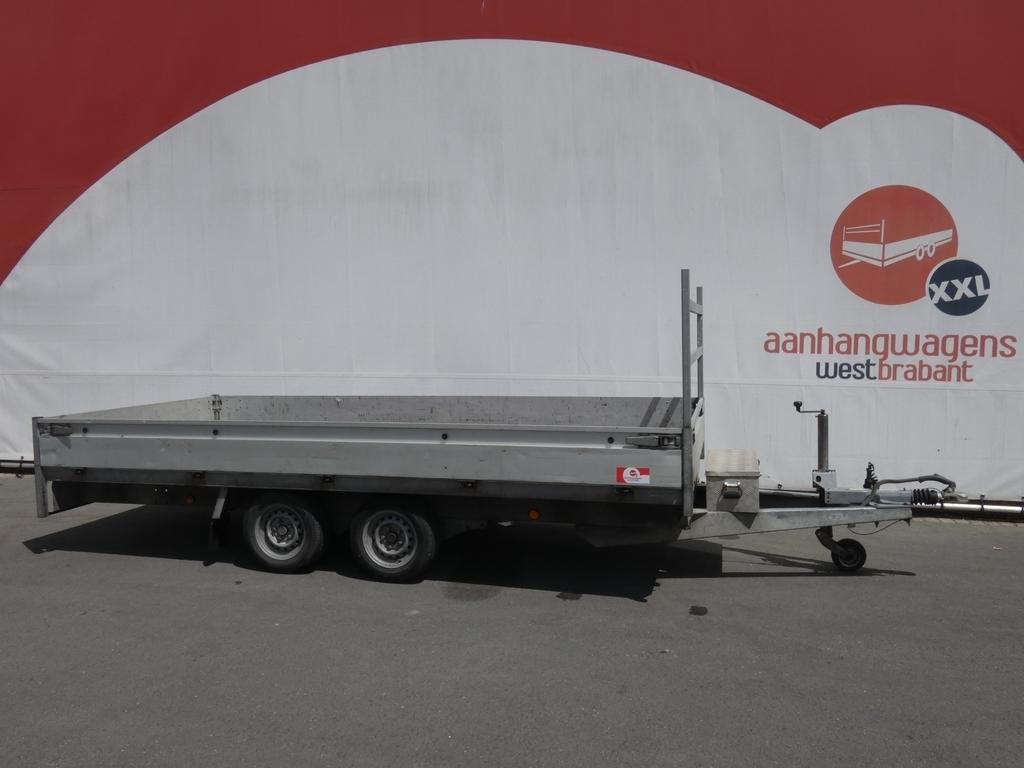 Tweedehands Henra  Plateauwagen tandemas  401x185cm  2700kg