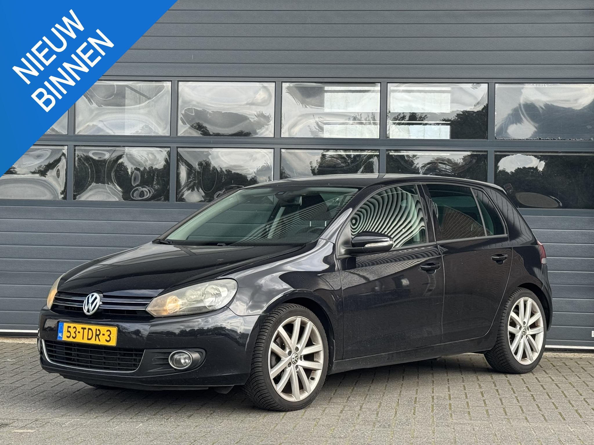 VOLKSWAGEN GOLF 1.4 TSI HIGHLINE I MEENEEMPRIJS I APK TOT 12, Auto's, Euro 5, Gebruikt, Zwart, 4 cilinders