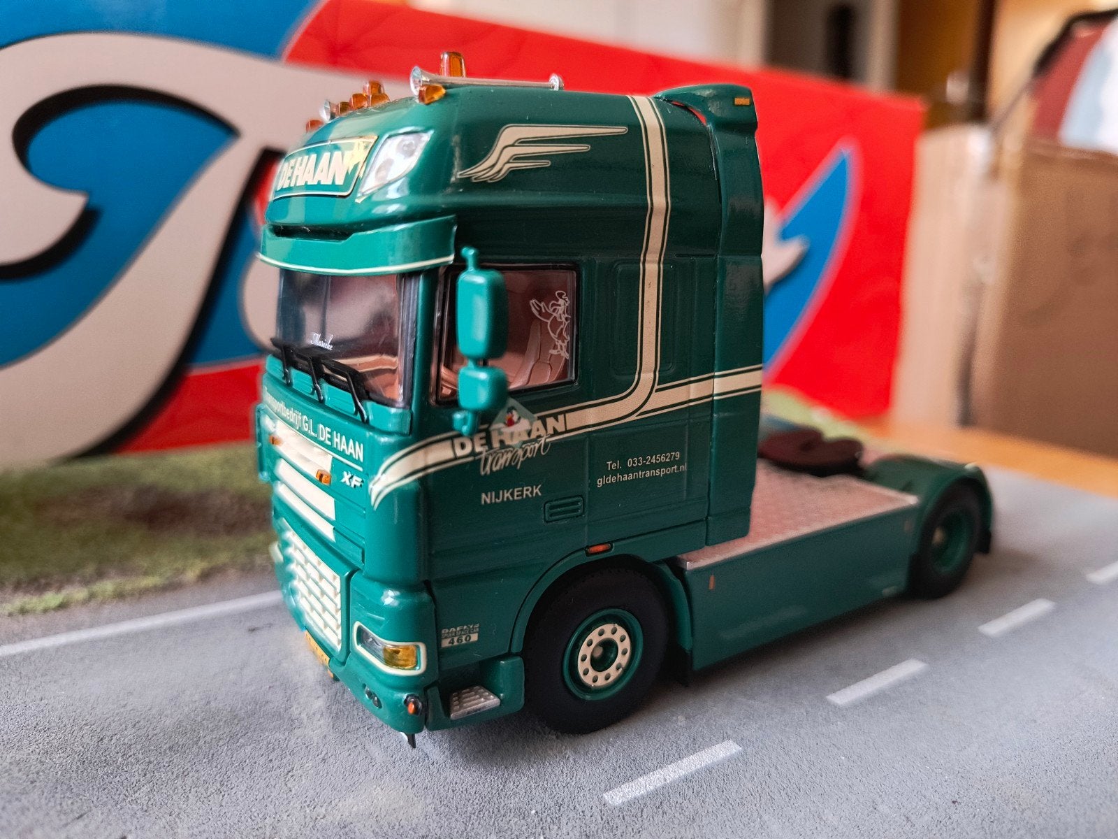 Wsi Daf De Haan, Hobby en Vrije tijd, Ophalen of Verzenden, Zo goed als nieuw, Bus of Vrachtwagen, Wsi