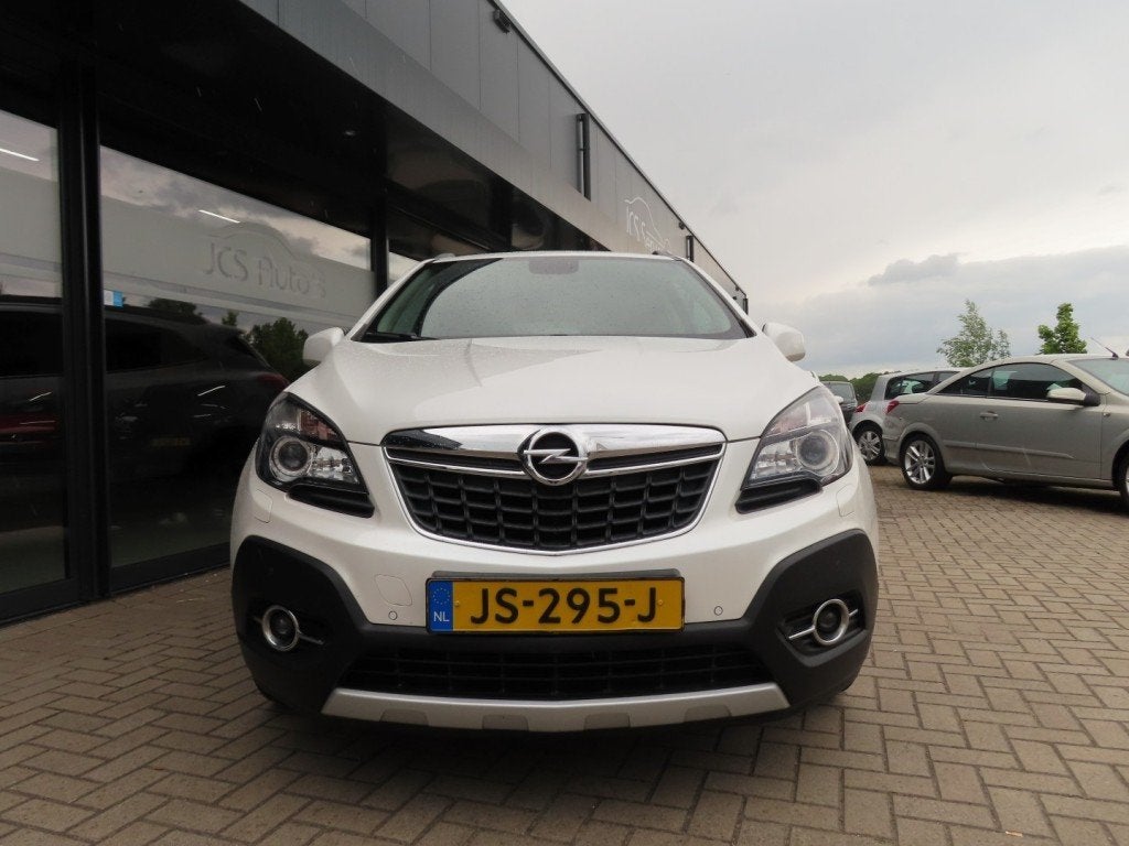 Opel MOKKA 1.4 T Cosmo 4X4 Ecc Cruise Navi Trekhaak 2x Pdc 2, Gebruikt, 4 cilinders, Wit, Handgeschakeld