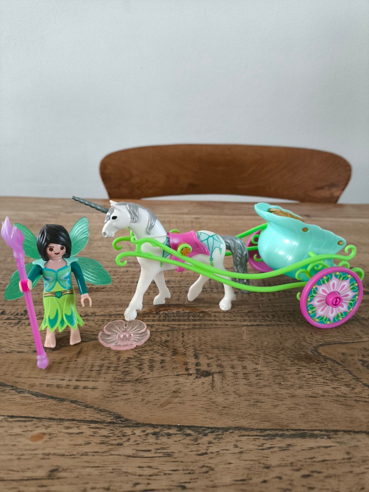 Playmobil Fairies eenhoornkoets met vlinderfee 5446, Ophalen of Verzenden
