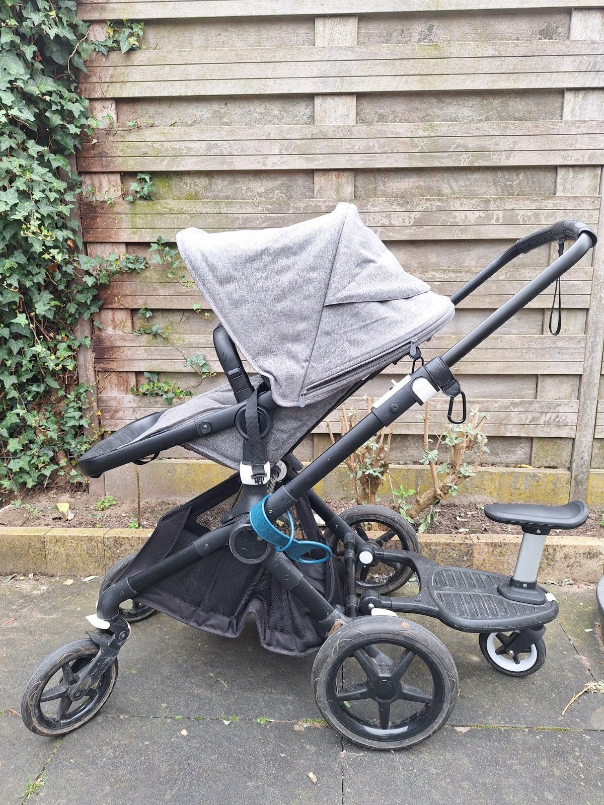 complete kinderwagen inclusief meerijdplankje en voetenzak, Kinderen en Baby's, Ophalen, Gebruikt, Bugaboo