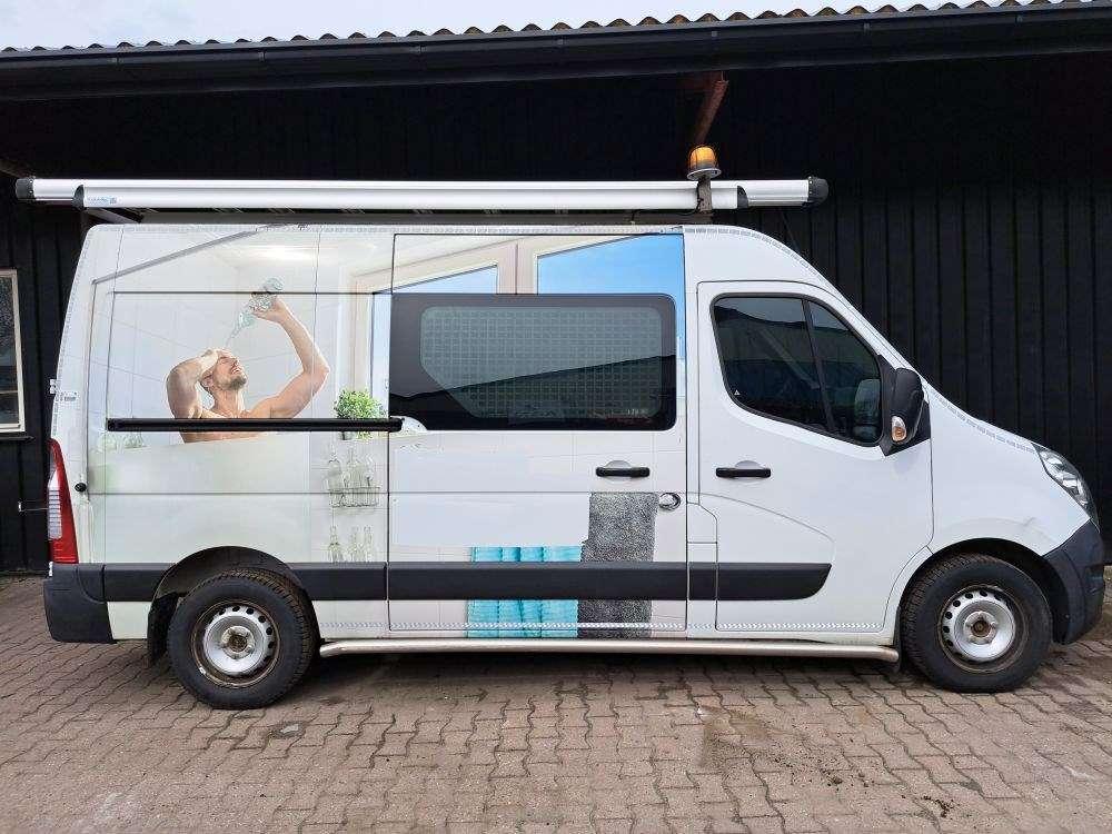 Aluminium imperiaal Renault Master L2H3 ladder-rol tubes, Auto diversen, Dakdragers, Gebruikt, Ophalen