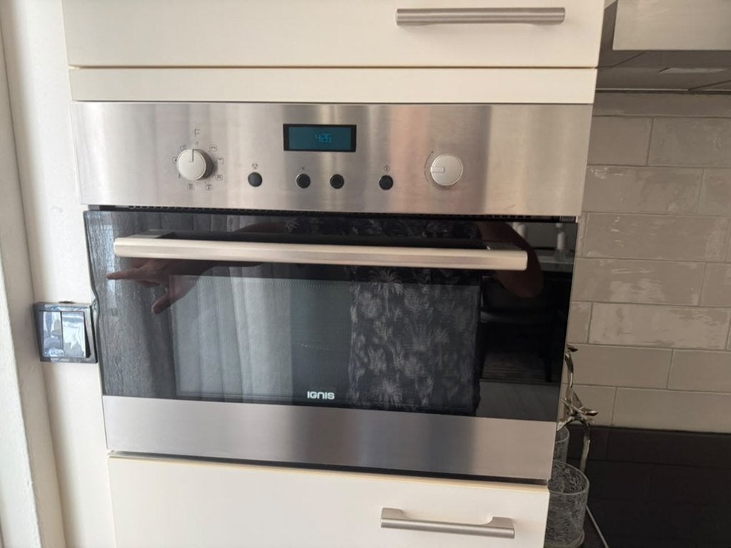 Ignis inbouwoven te koop, Witgoed en Apparatuur, Ophalen, 45 tot 50 cm, Combi-oven, Inbouw