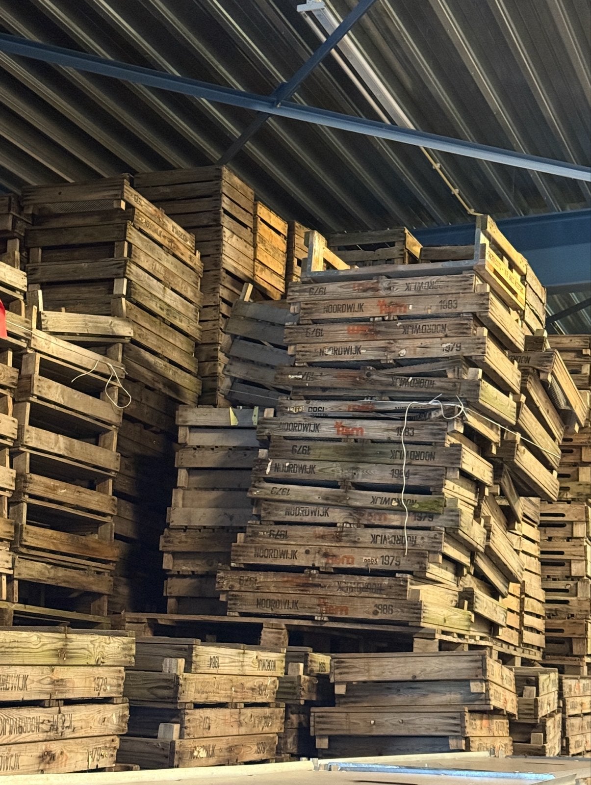 Houten kratten - Diverse maten en hoeveelheden, Gebruikt, Ophalen of Verzenden, Krat, 35 tot 50 cm