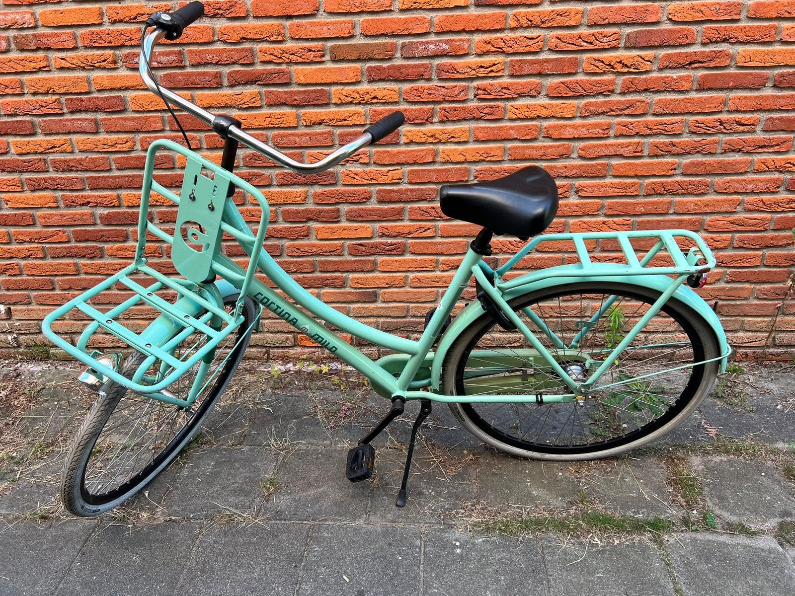 Cortina Milo Damesfiets 28 inch, Terugtraprem, Versnellingen, Zo goed als nieuw, 50 tot 53 cm