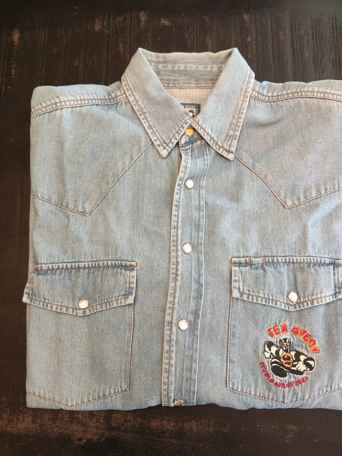Warner Bros Denim overhemd (Tex Avery), Ophalen of Verzenden