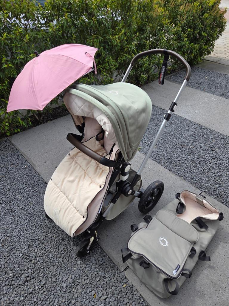 Bugaboo Cameleon Kinderwagen met Reiswieg en Accessoires, Ophalen, Gebruikt, Bugaboo, Met reiswieg