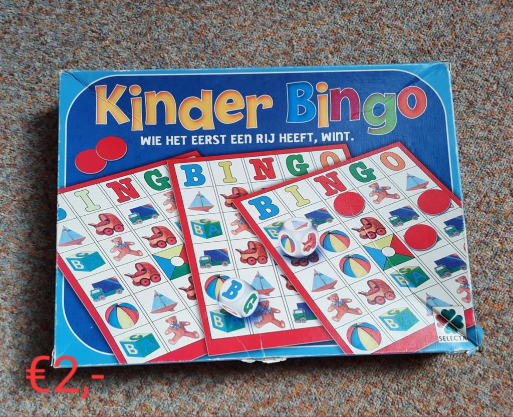 Kinder Bingo: Leuk en Educatief Spel voor Jonge Kinderen, Hobby en Vrije tijd, Gezelschapsspellen | Bordspellen, Gebruikt, Ophalen of Verzenden