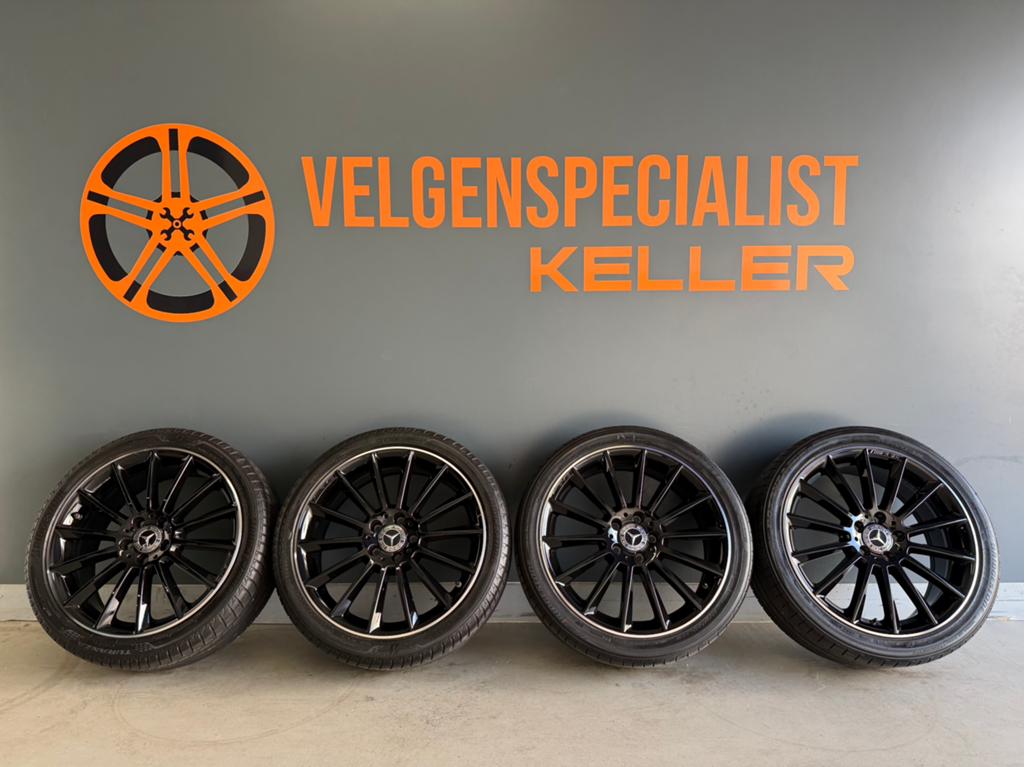 Mercedes A B Cla 19 inch Amg velgen Origineel 5x112 Zomerset, Ophalen of Verzenden, 19 inch, Zomerbanden, Banden en Velgen