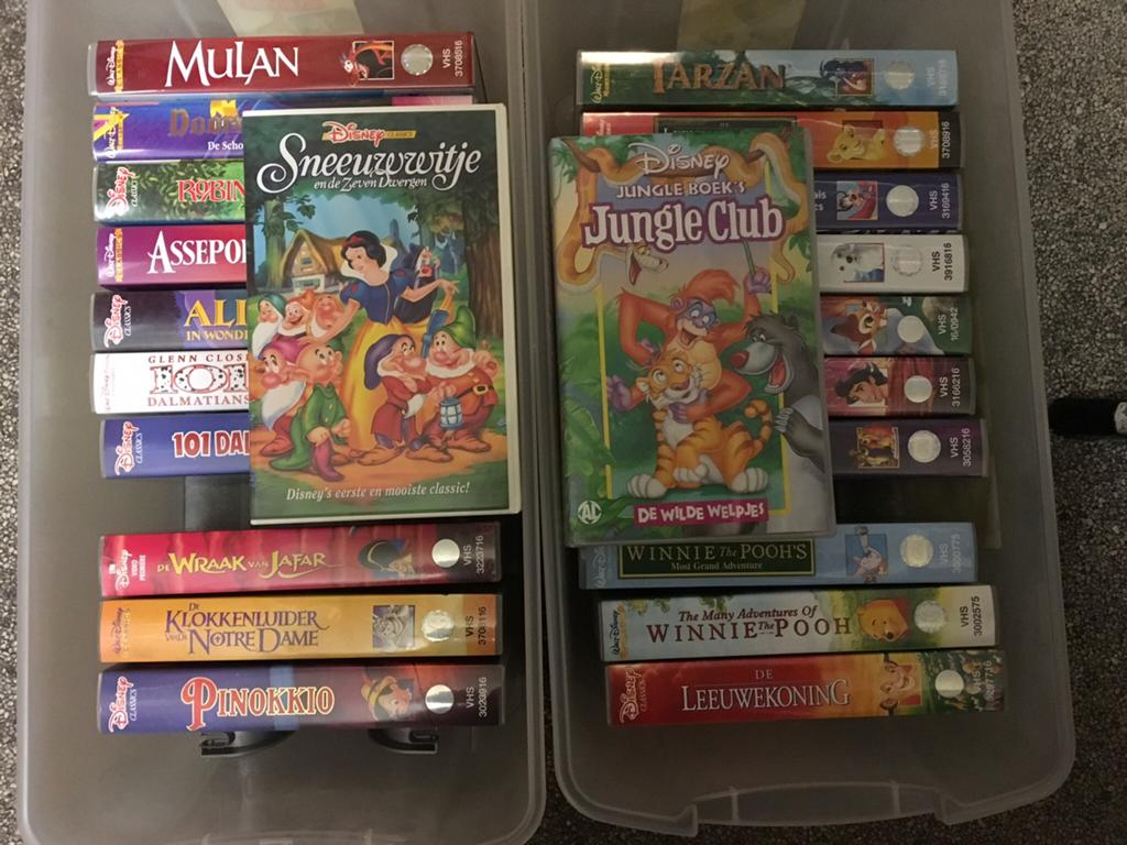 Te koop 21nieuwe origenele  disney vhs video banden, Tekenfilm, Alle leeftijden, Ophalen of Verzenden, Nieuw in verpakking