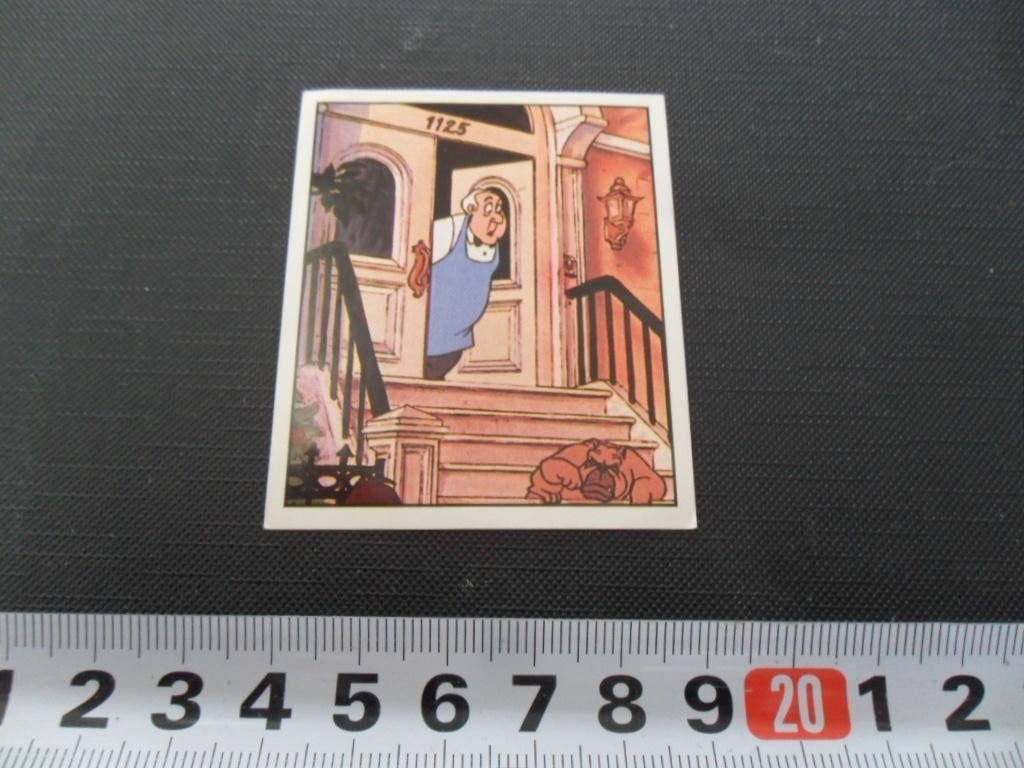sticker panini walt disney strip oliver #121, Verzamelen, Stickers, Zo goed als nieuw, Ophalen