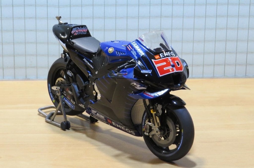 Fabio Quartararo Yamaha YZR-M1 2021 1:12 diecast, Barcelone, Serviceclientele@altaya.be, Nieuw, Ophalen of Verzenden