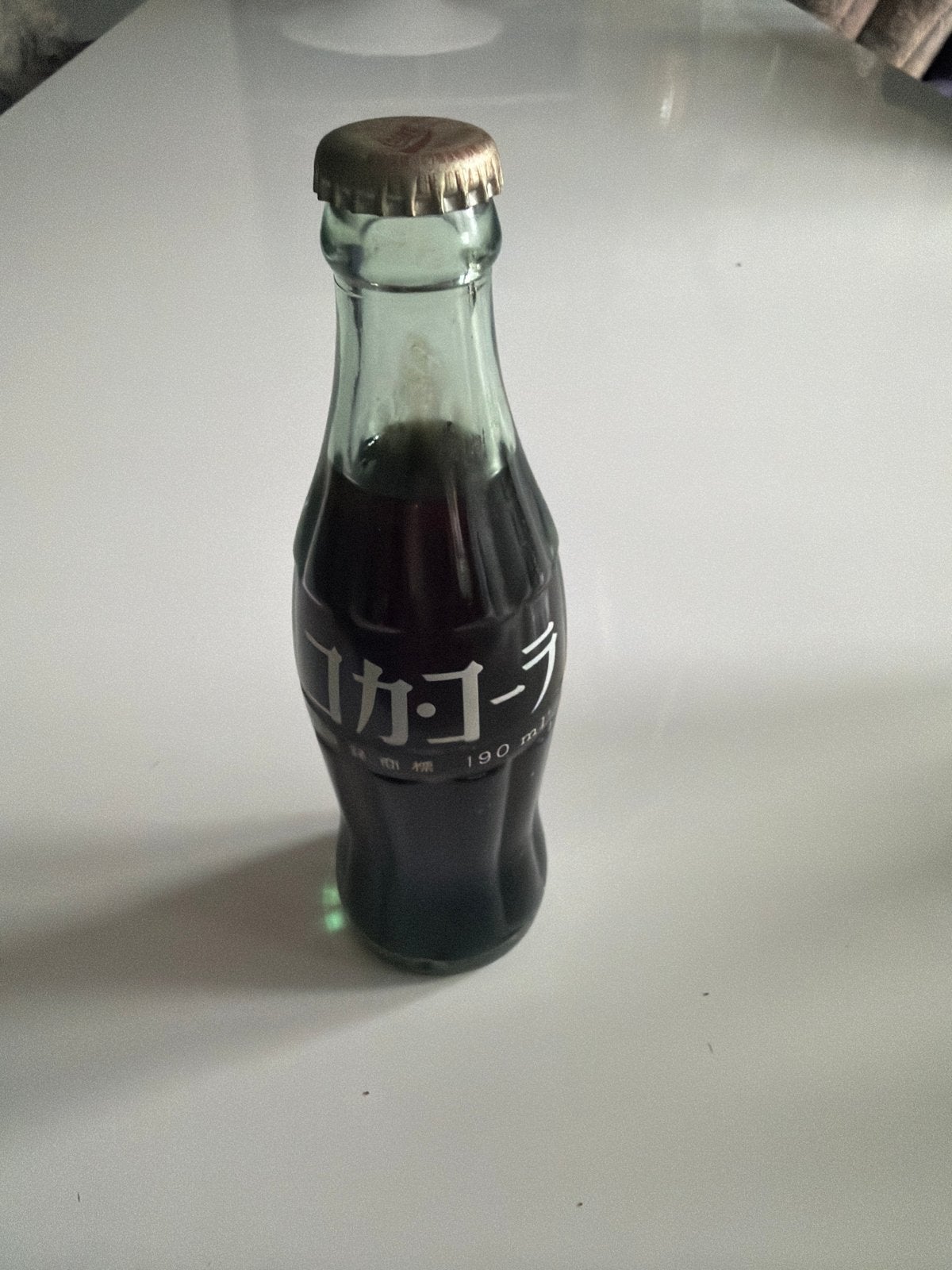 Vintage Japanse Coca-Cola fles 190ml, ongeopend, Ophalen of Verzenden, Gebruikt, Verpakking
