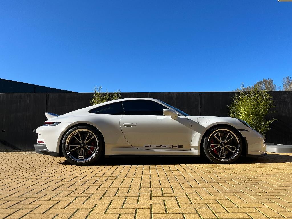 Velgen Porsche 992 GT3 Custom Fuchs + Banden met N codering, Ophalen, Gebruikt, 255 mm, Velg(en)