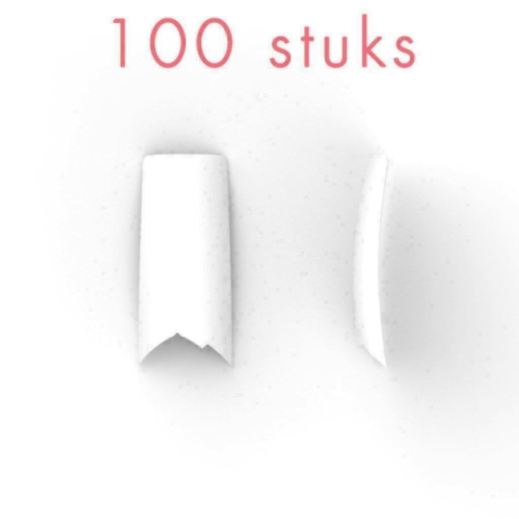 VLAM nail tips / french tips,nageltips, 100 stuks, Ophalen of Verzenden