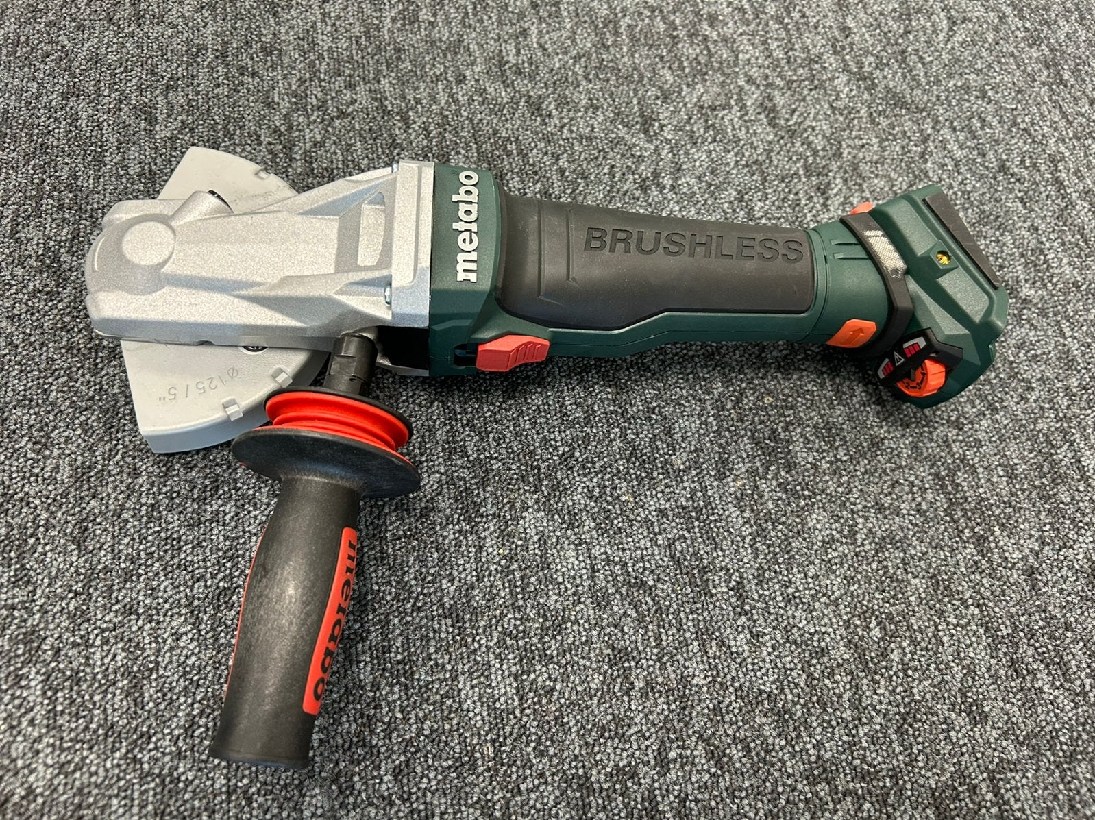 Metabo 18V accu platkopslijper WVBF 18 LTX 15-125 Quick, Verzenden, Nieuw, 1000 watt of meer, Haakse handslijpmachine