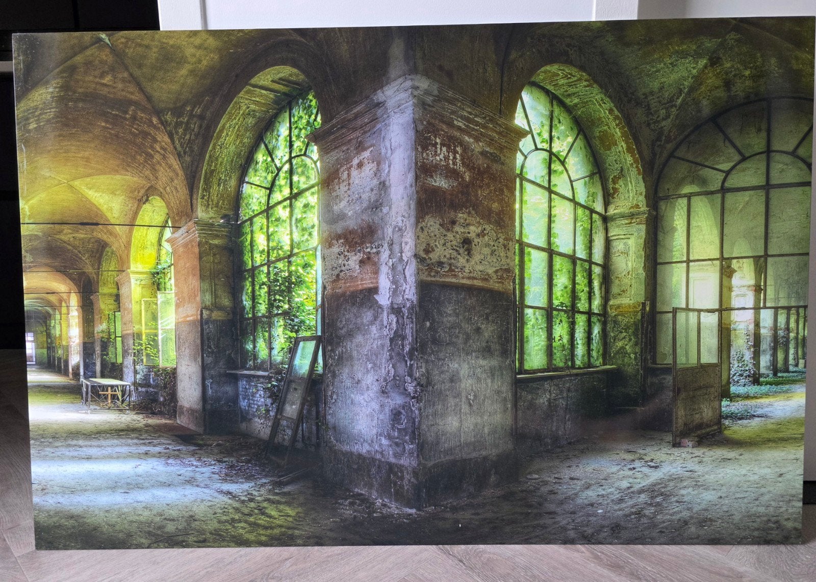 Glasschilderij, Huis en Inrichting, Woonaccessoires | Schilderijen, Tekeningen en Foto's, Ophalen, Zo goed als nieuw, Schilderij