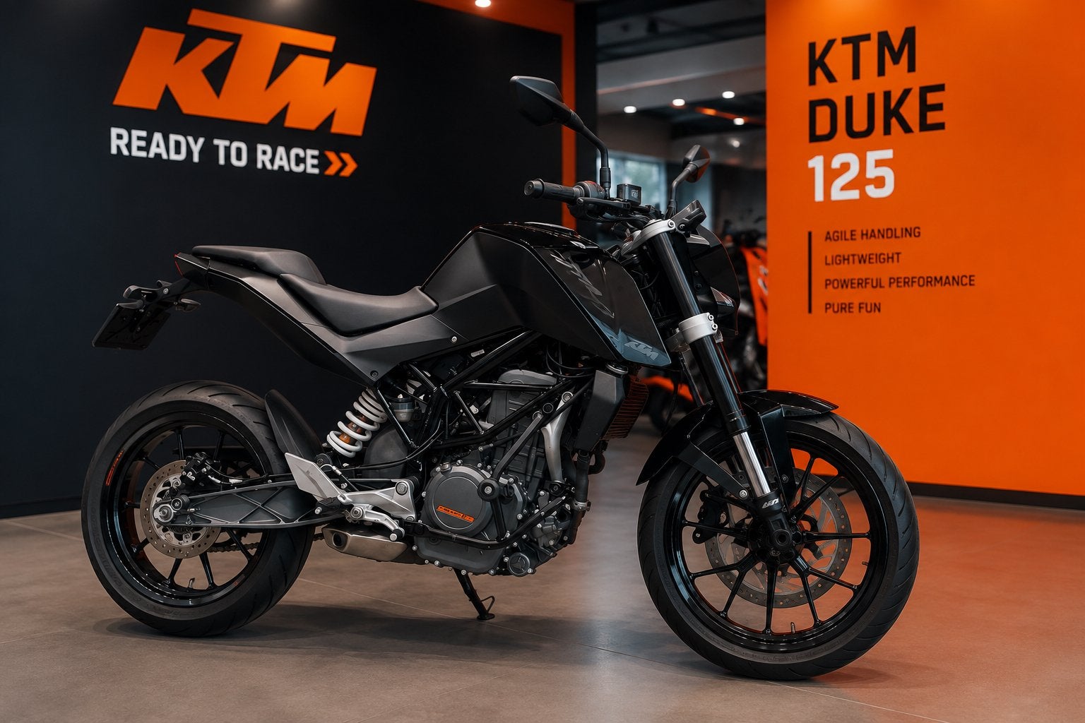 Ktm duke 125 cc (390cc) A1 - snelste A1 motor, Motoren, Particulier, Sportuitlaat, Minimaal motorrijbewijs A1