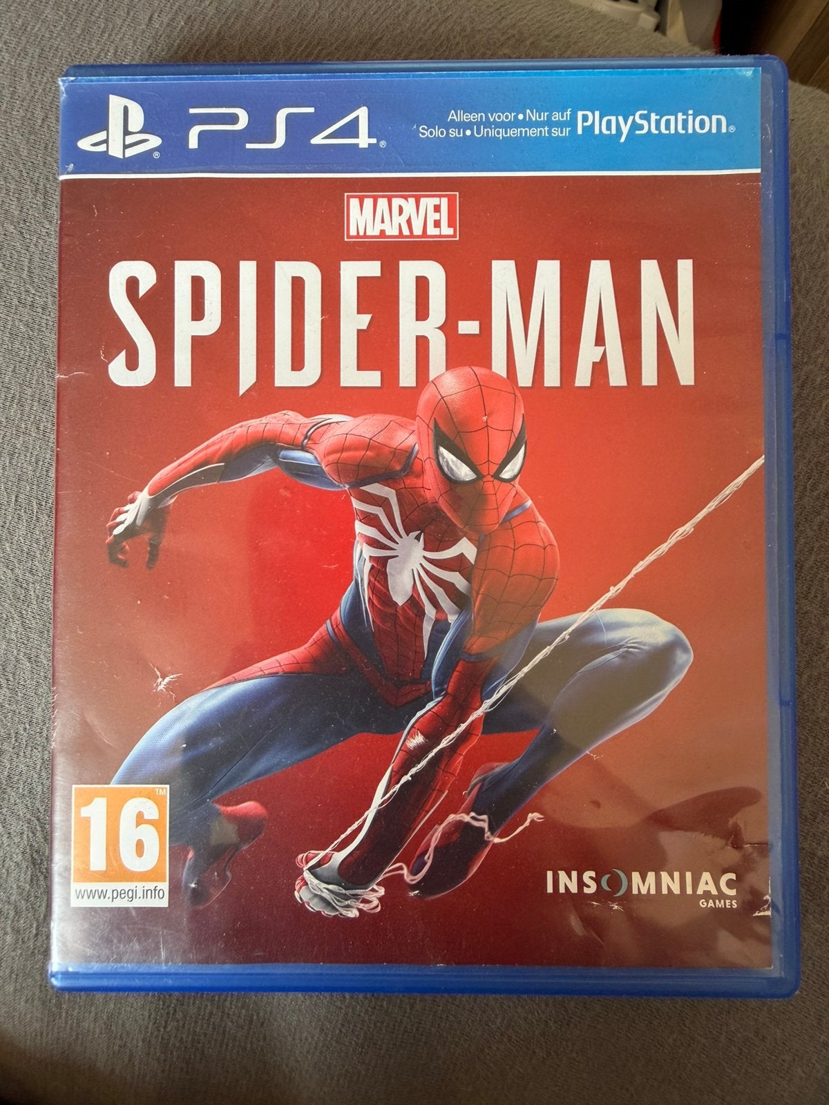 Marvel Spider-man PS4 Game - zo goed als nieuw!, Spelcomputers en Games, Games | Sony PlayStation 4, Avontuur en Actie, 1 speler