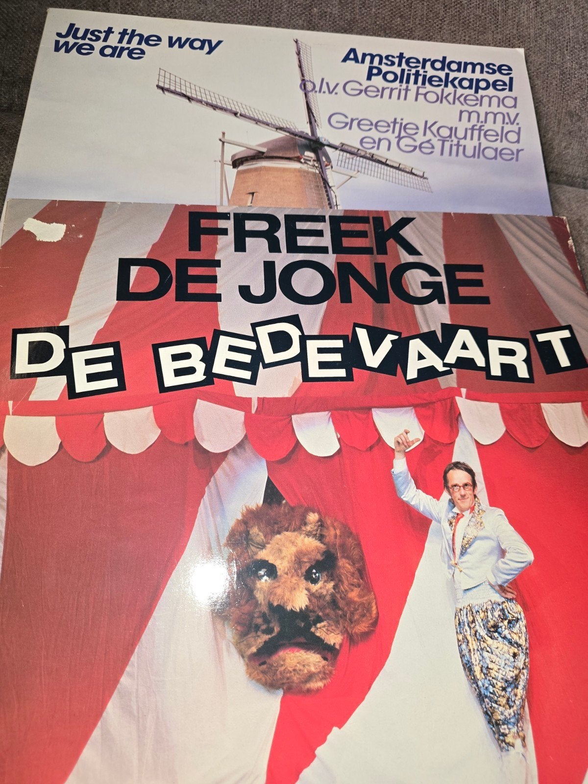 Freek de Jonge -De Bedevaart & Amsterdamse Politiekapel LP's, LP, Gebruikt, Overige genres, Ophalen of Verzenden