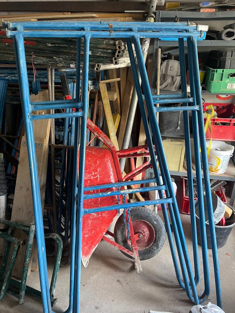 Schragen ijzer diversen maten (metselschraag ), Ophalen of Verzenden, Overige typen, Minder dan 2 meter