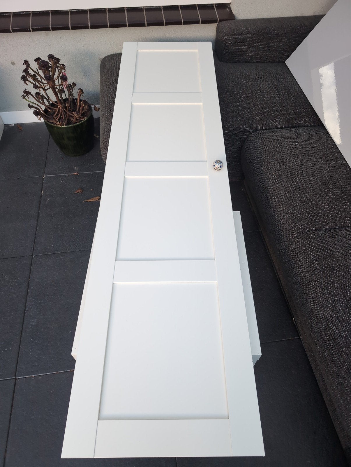 IKEA PAX Bergsbo Kastdeur 200x50cm Wit, Ophalen, Gebruikt, 200 cm of meer, 50 tot 100 cm