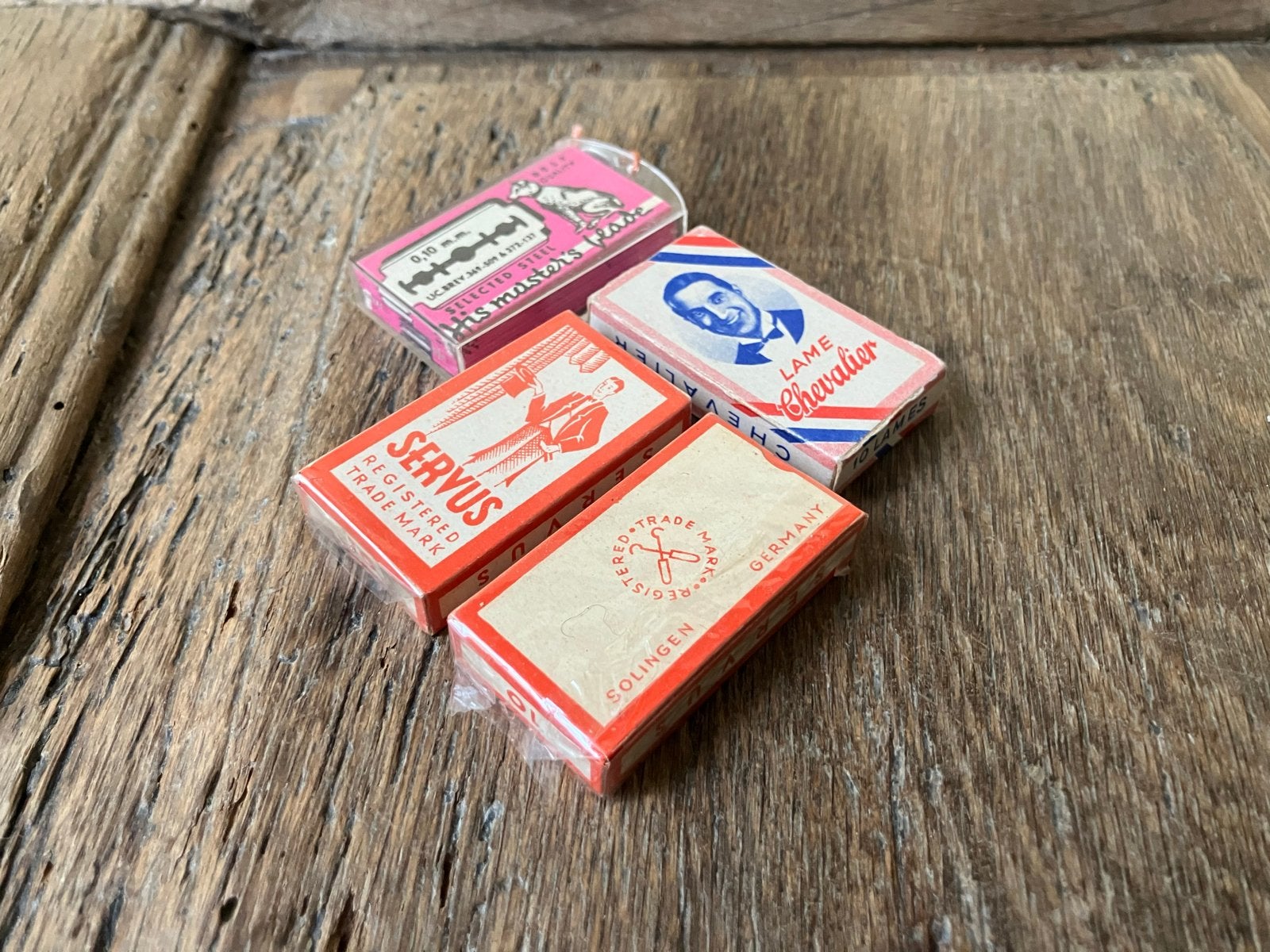 Vintage Scheermesjes, Diverse Merken, Ophalen of Verzenden