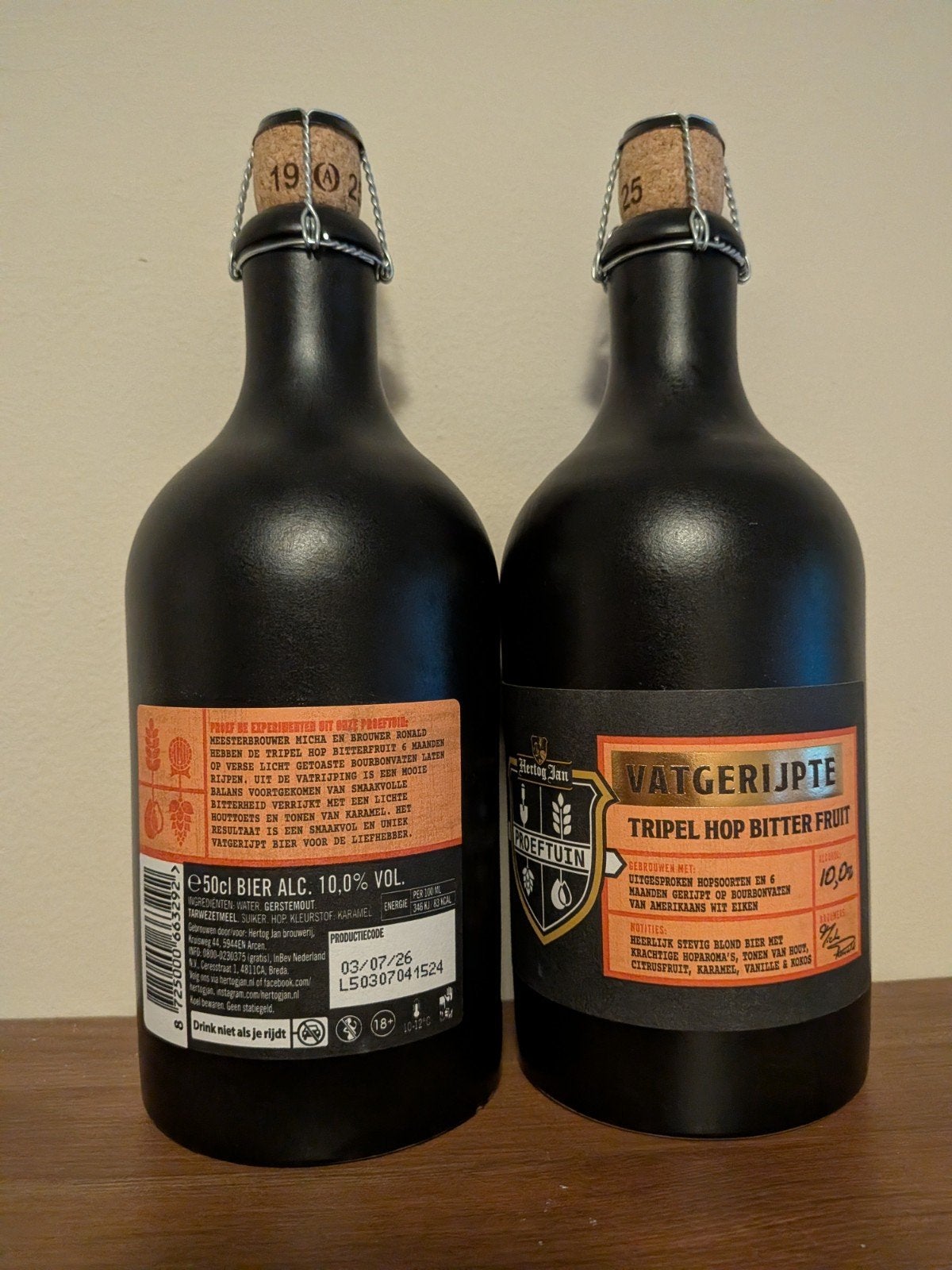 Hertog Jan Vatgerijpte Tripel Hop Bitter Fruit - Proeftuin, Ophalen of Verzenden
