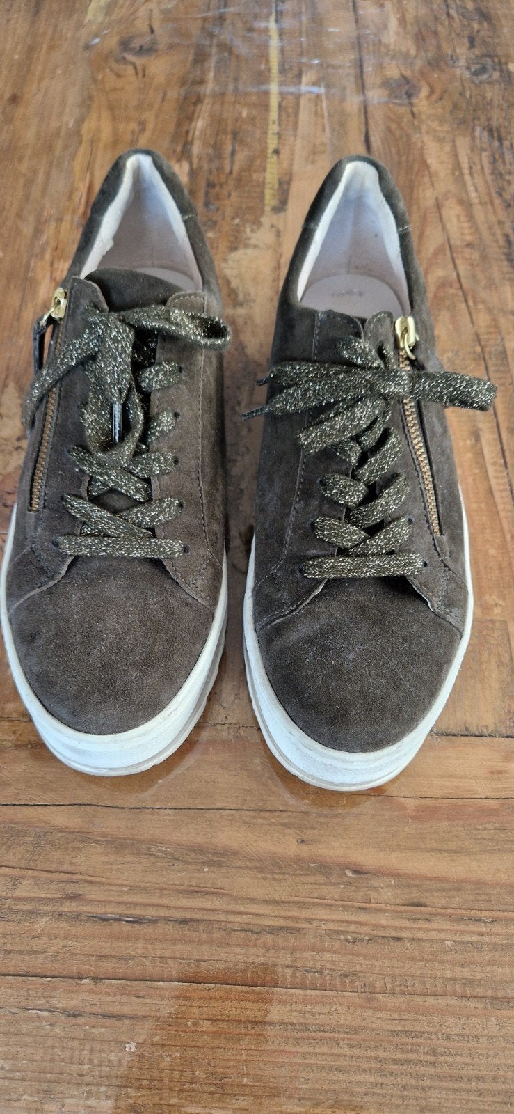 gabor sneakers groen, Ophalen of Verzenden, Zo goed als nieuw, Groen, Sneakers of Gympen