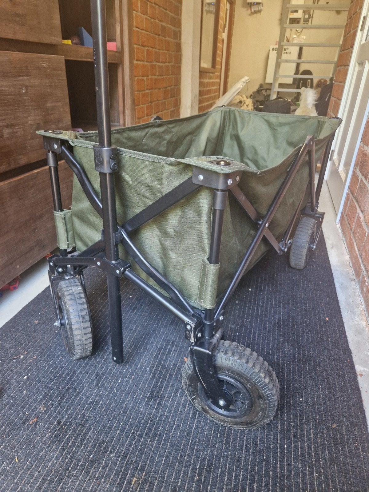 Opvouwbare bolderkar - Campart, Ophalen