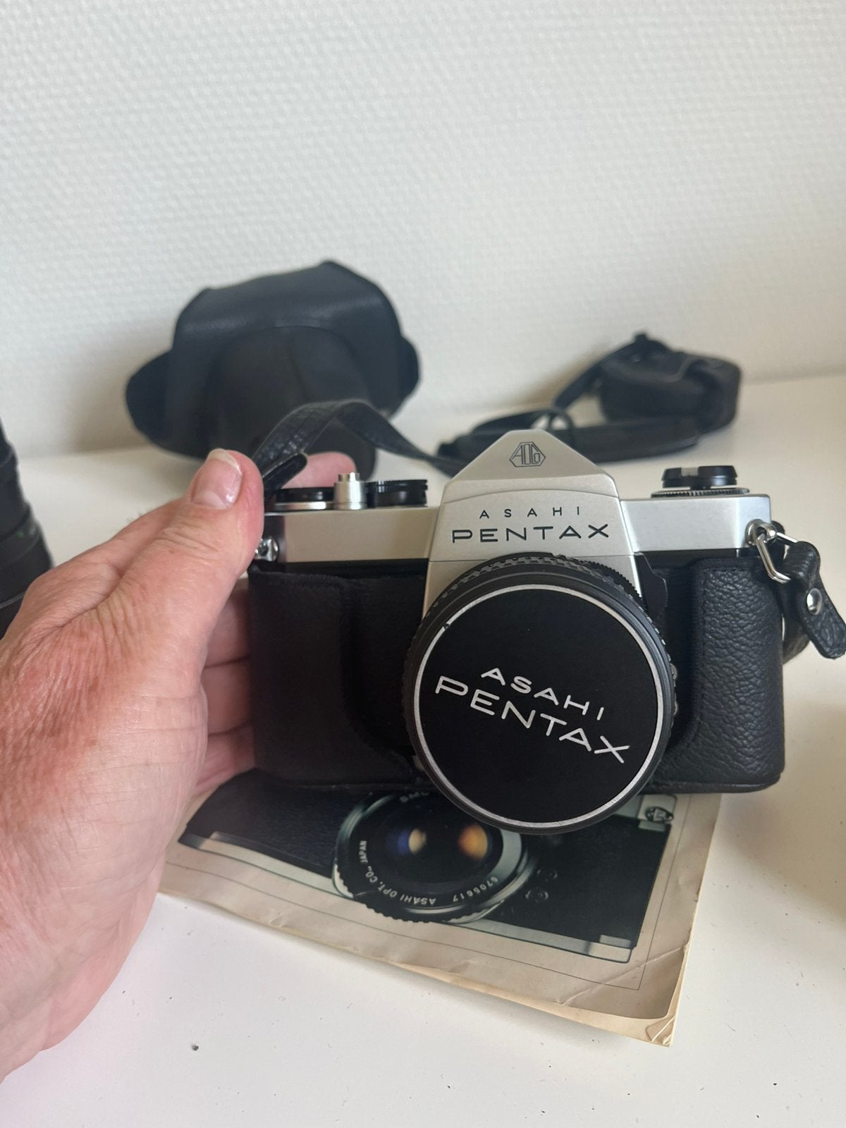 Asahi pentax camera voor de verzanelaar, Audio, Tv en Foto, Fotocamera's Analoog, Ophalen, Gebruikt, Spiegelreflex, Pentax