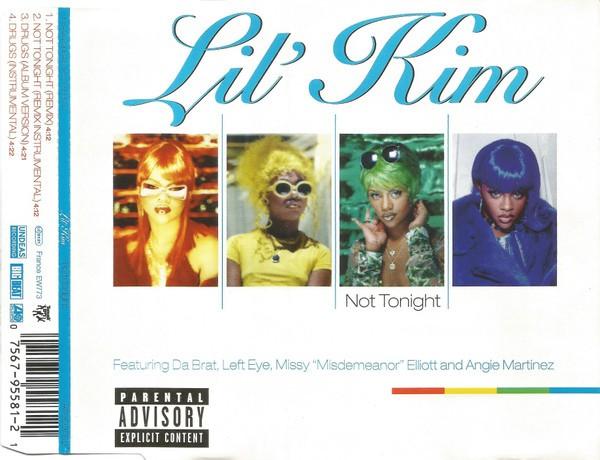 LIL KIM CD SINGLE NOT TONIGHT, 6 singles of meer, Ophalen of Verzenden, Zo goed als nieuw, Pop