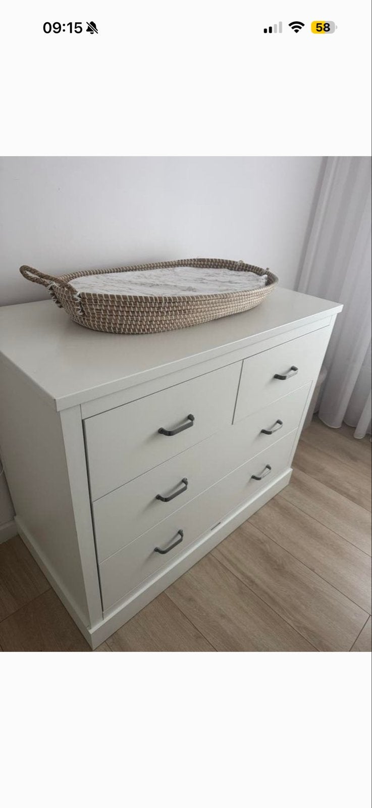 Verschoonmand met matras, Minder dan 90 cm, 50 tot 70 cm, Ophalen of Verzenden, Zo goed als nieuw